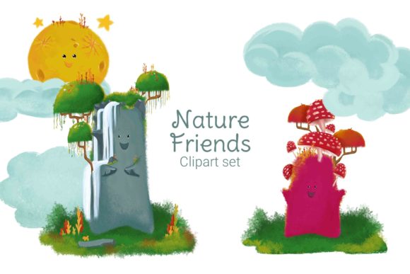 Download Forest Friends Scene Creator Kit - Premium Resources