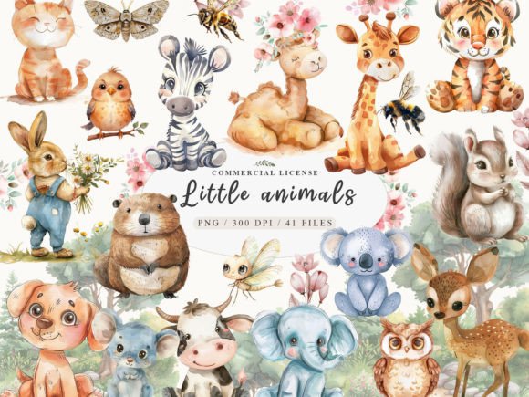 Download Sweet Forest Friends, Cute Baby Animals, - Forest friends Collection