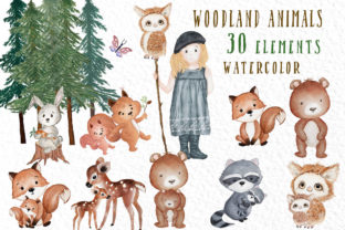 Download Forest Friends Cute Woodland Animals - Premium Bundle