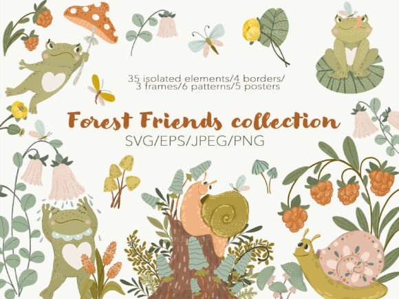 Download Forest Friends Collection - Forest friends Collection